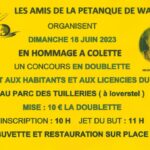 2023-06-18 concours de pétanque Hommage à Colette