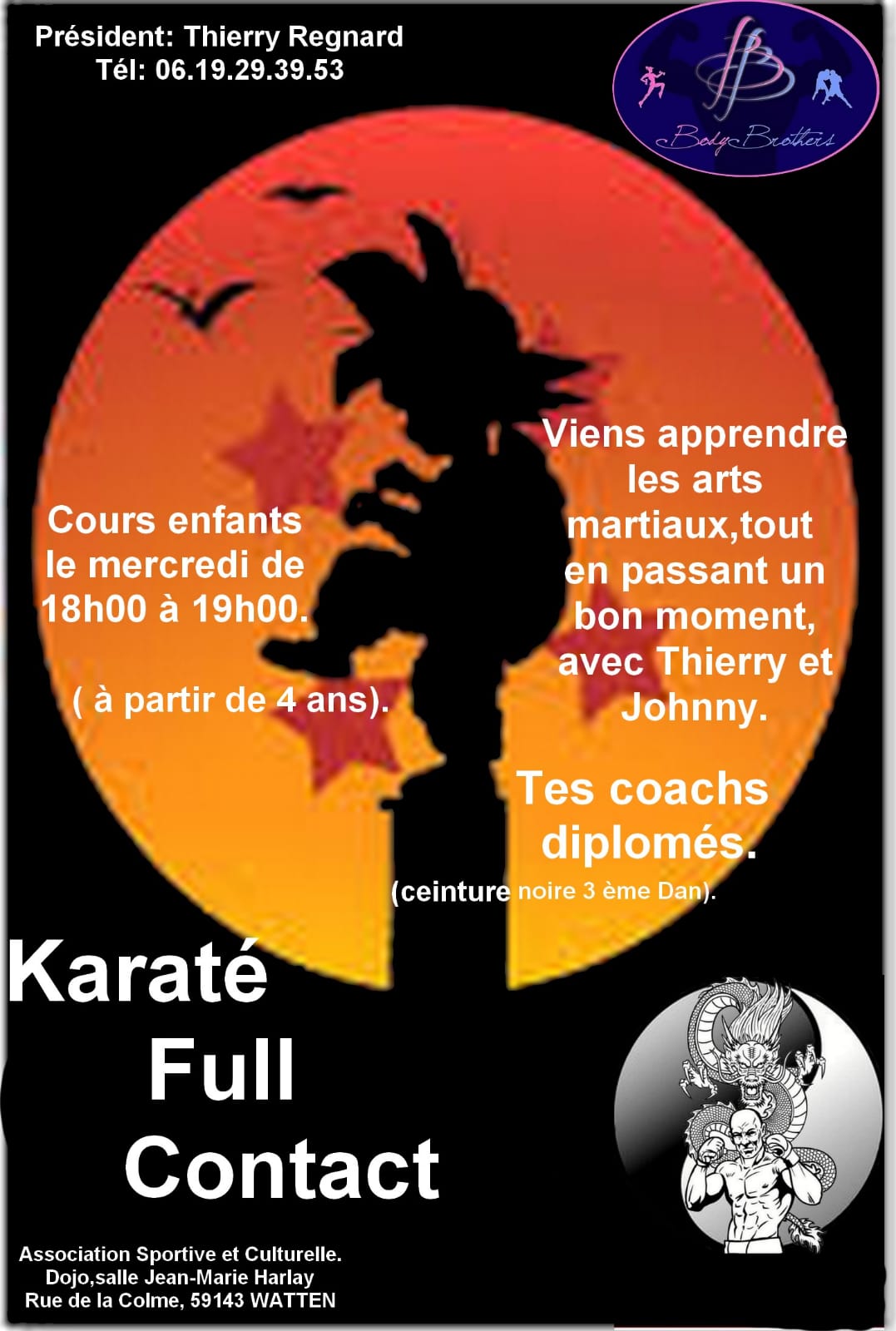 ASCW Karaté Full Contact 2022 enfants