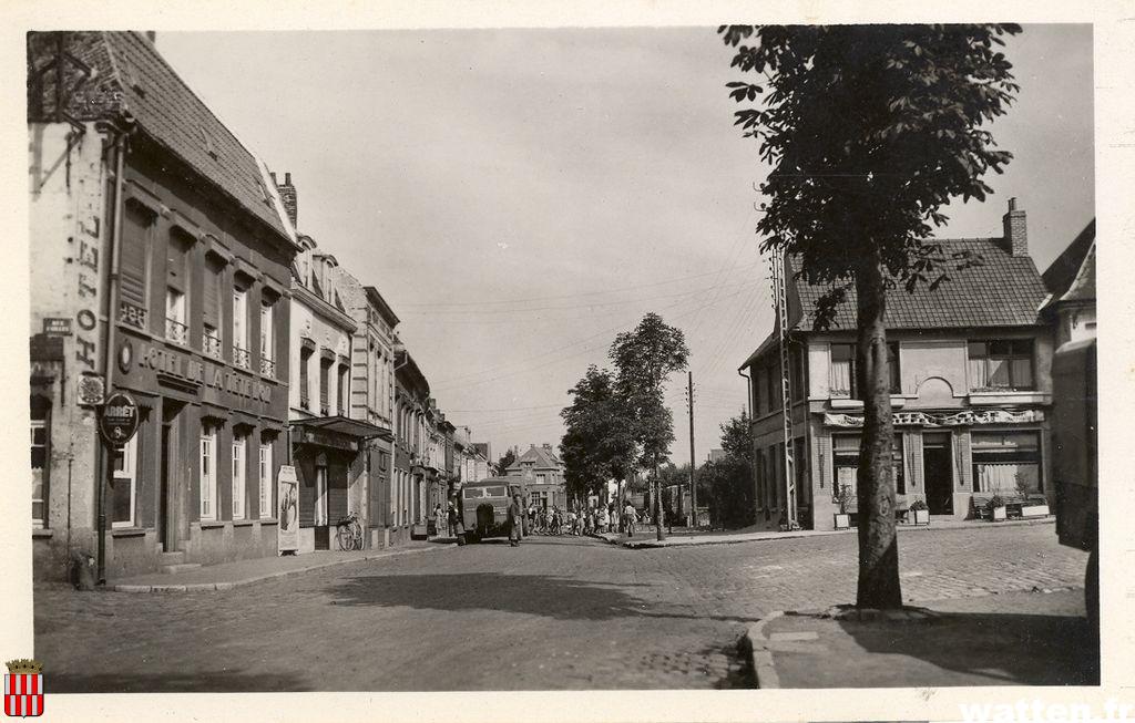 La rue de Dunkerque et la Grand Place