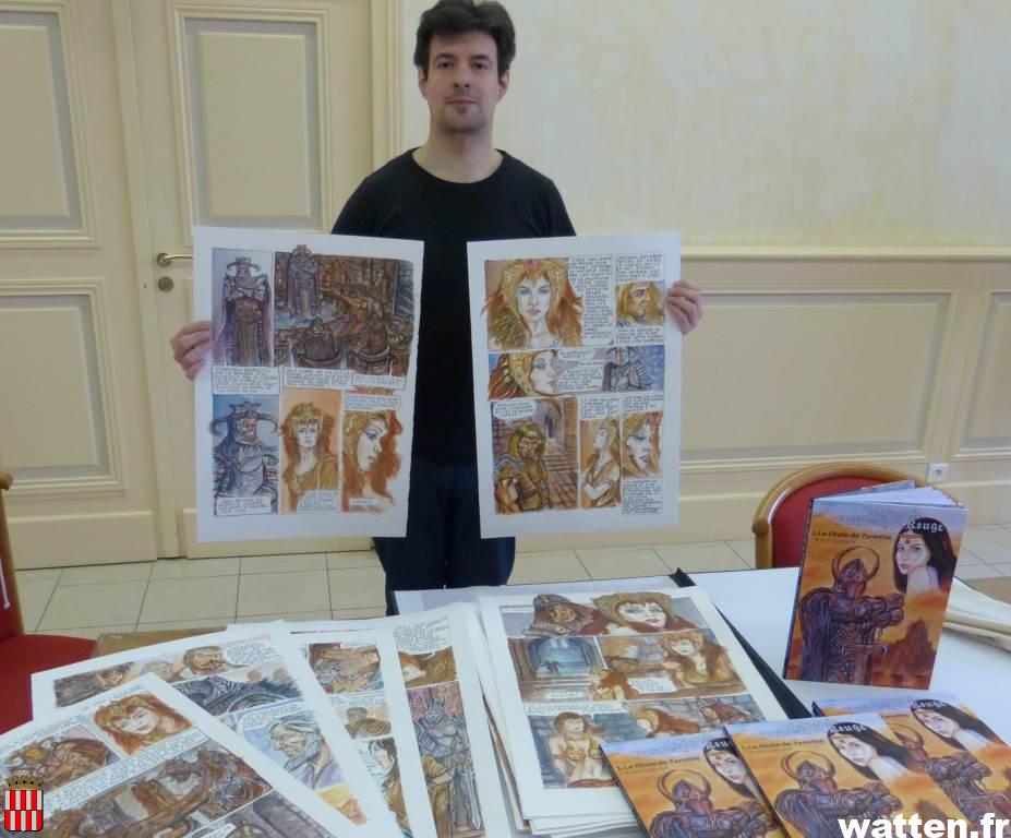 Benoit Goetgheluck, wattenais d’origine, a sorti la BD « La Chute de Tyrinthe »