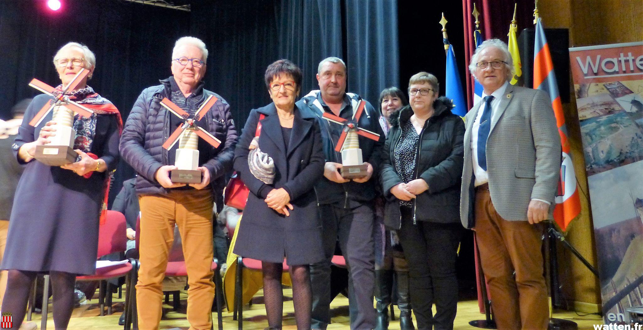 3 moulins d’or ont été remis  lors de la Cérémonie des Vœux 2019