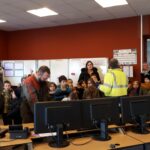Les classes de CE1 et CE2 de l'école Fortry en visite à Flamoval à Arques