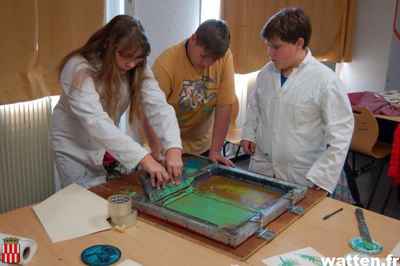 Collège Jacques Prévert: des ateliers de pratique artistiques avec l’Atelier de la Licorne!