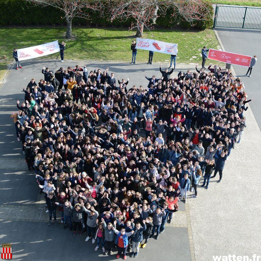 Un cœur gros comme ça au collège Jacques Prévert!