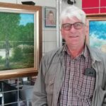 Jean-Luc Dassonville expose à l'office de tourisme en mai 2019