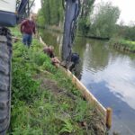 Travaux de fascinage des berges