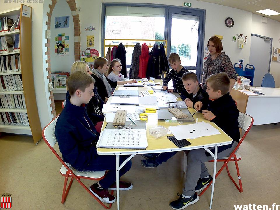 Initiation au braille à la bibliothèque avec l’association Touchatout