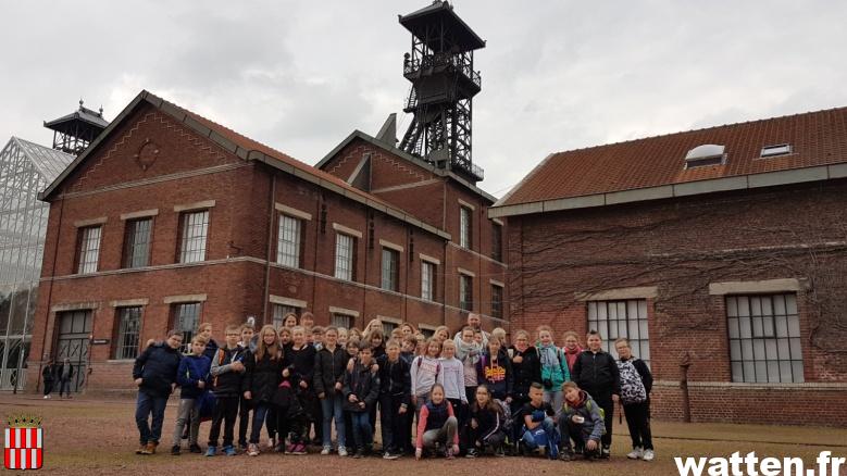 Visite  des CM1-CM2 de l’école Fortry au Centre Historique Minier de Lewarde