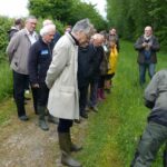 Visite de Jean-René Lecerf, président du Département du Nord, au Lac Bleu