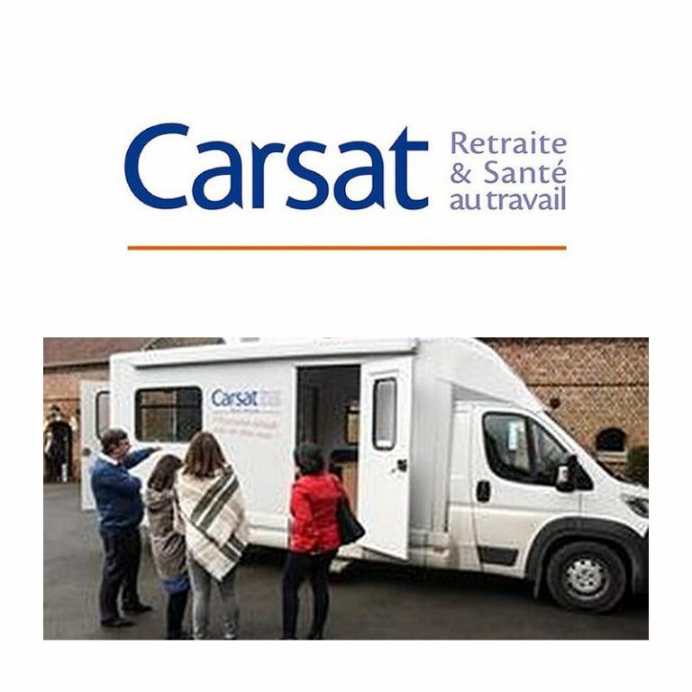 Passage du bus de la CARSAT pour préparer votre retraite