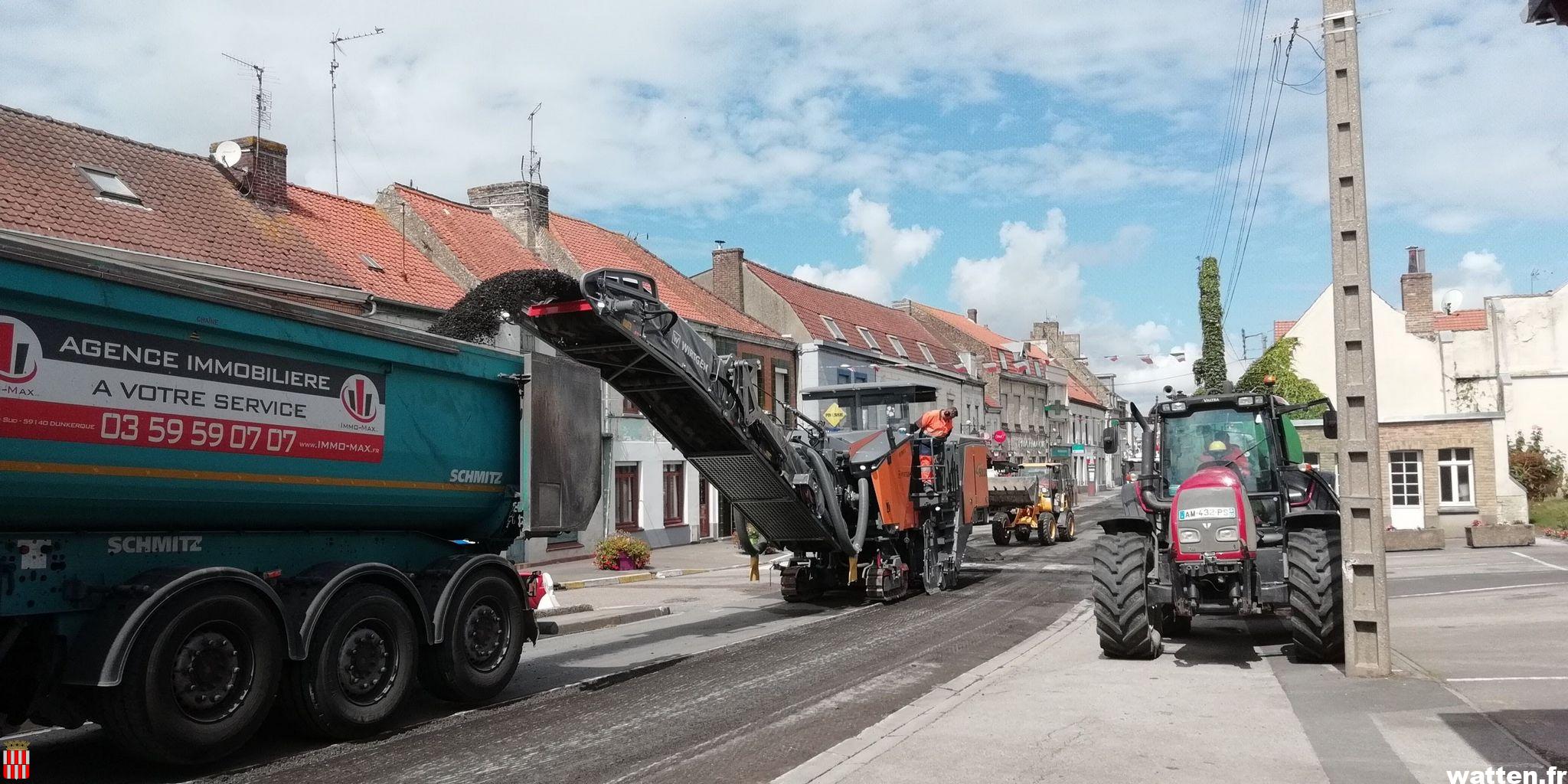 Travaux rue de Saint-Omer et rue du Général de Gaulle du 12 au 14 août 2019