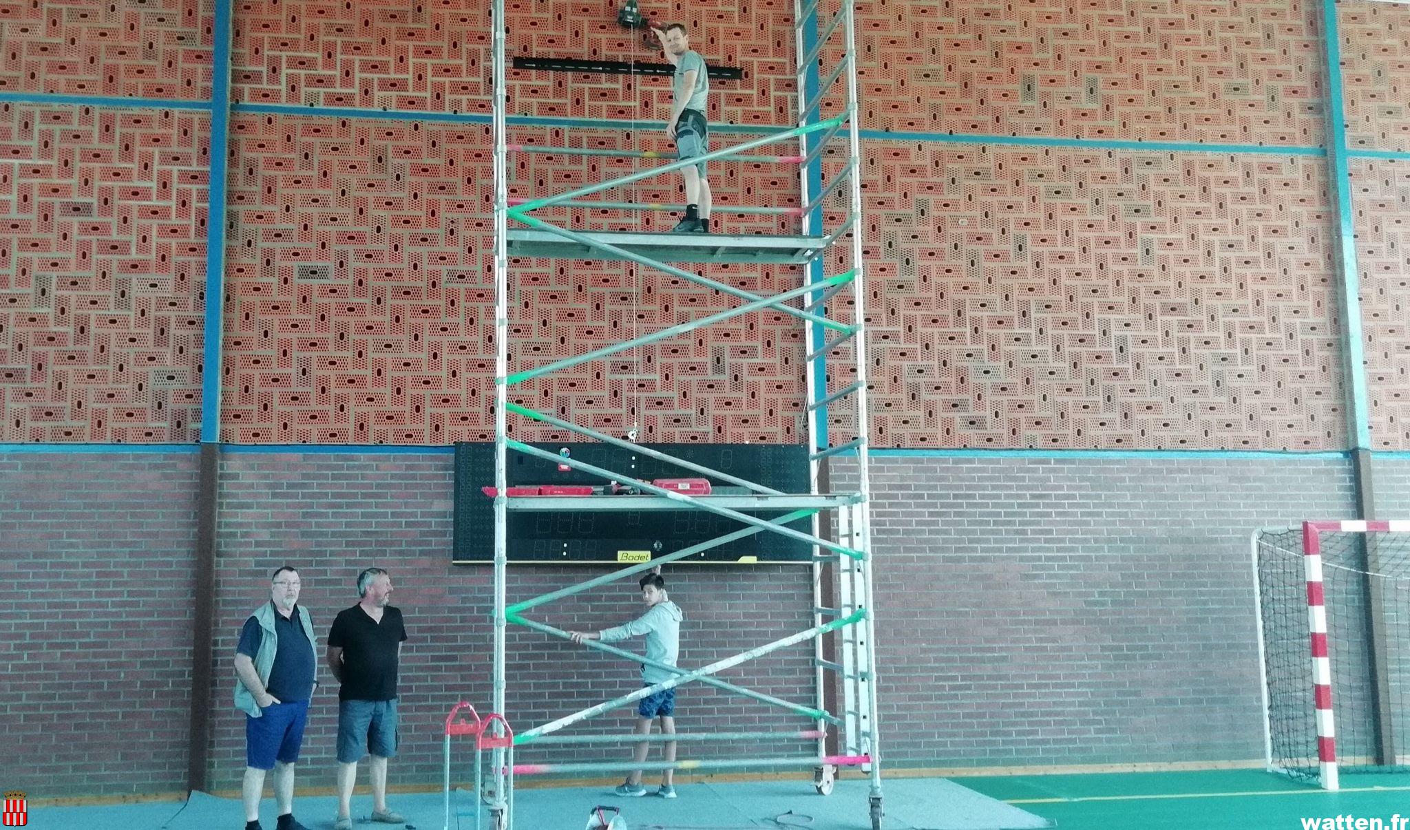 Un nouveau tableau de marquage à la salle Harlay