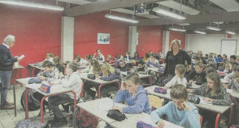 Collège du Sacré-Cœur: tous les élèves planchent pour Ela