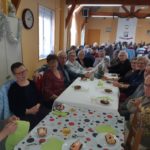 Agréable après-midi autour de la bûche de Noël offerte par le CCAS et la Ville de Watten pour ses aînés