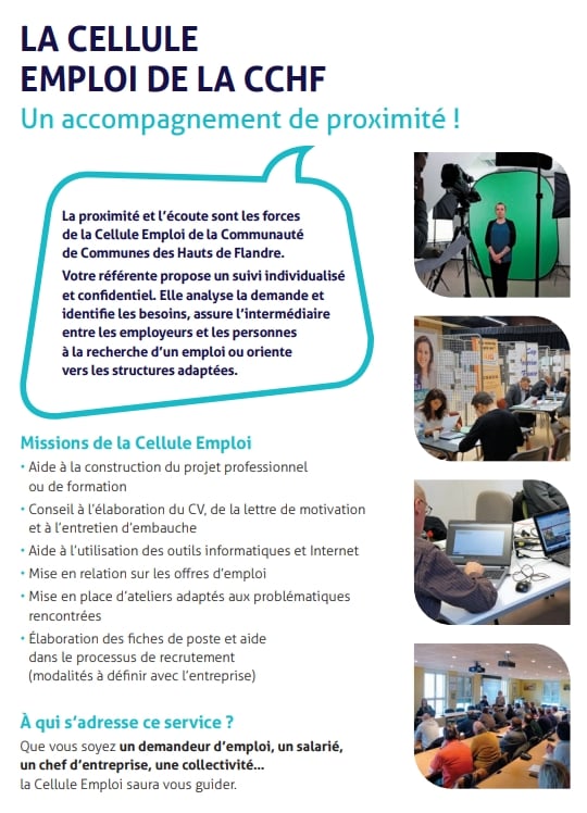 CCHF missions cellule emploi