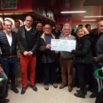 Voeux du Vélo Club Wattenais et remise de chèque à l'association "En marche pour Jérémy"