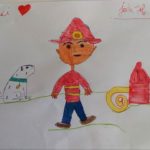 Des dessins pour les pompiers