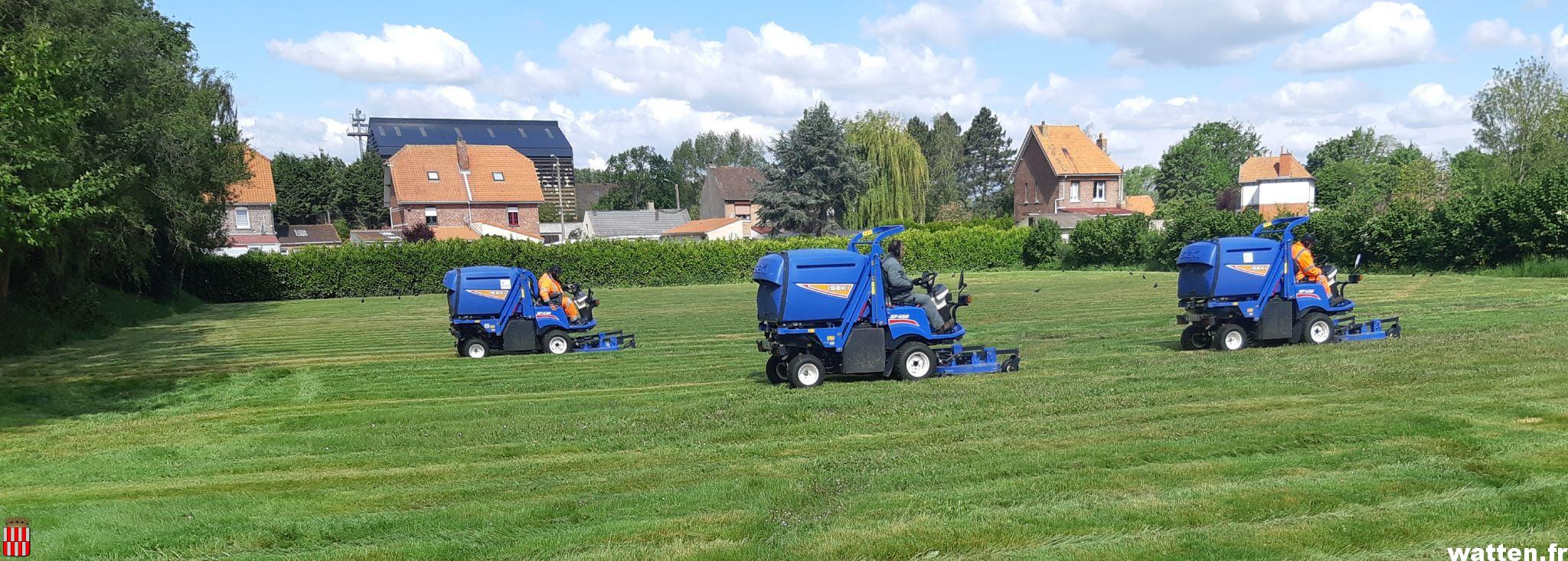 Reprise de l’entretien des espaces verts de la commune