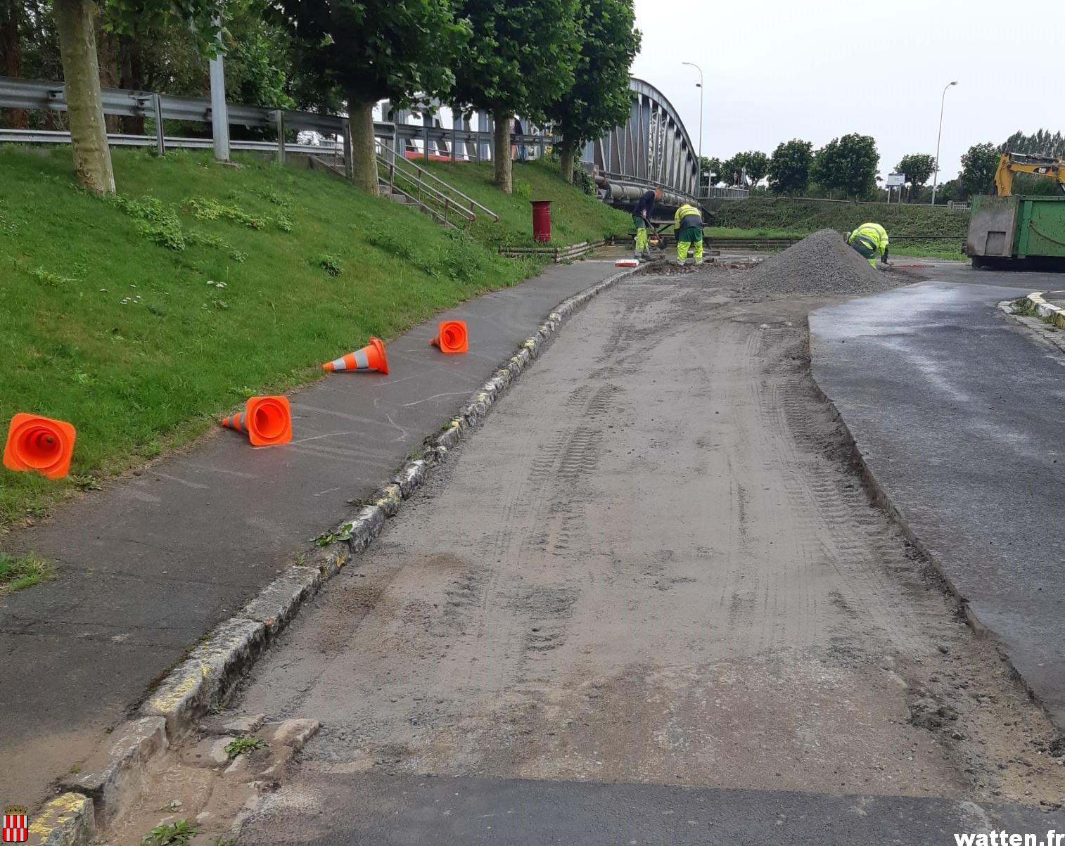 Travaux de réfection de la chaussée rue du Général de Gaulle (CCHF)
