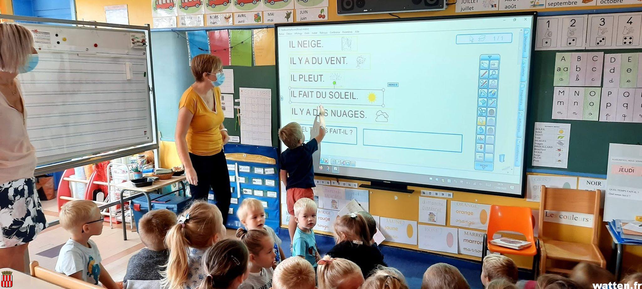 Ecole maternelle Brachet: un tableau qui change tout