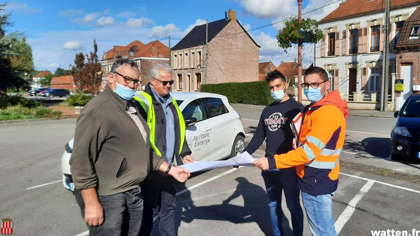 Un nouvel éclairage et des économies grâce à de nouvelles lanternes led