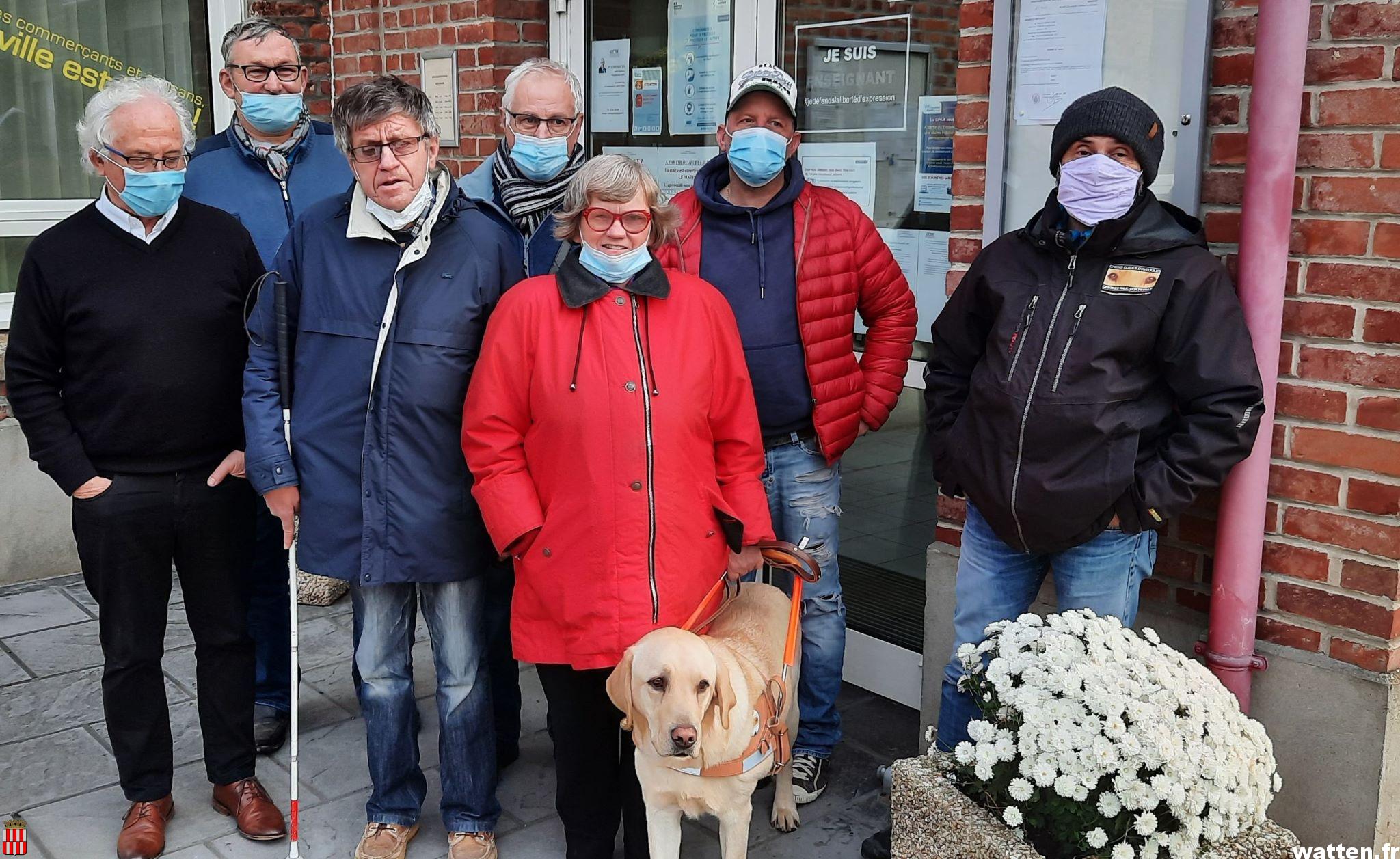 O’Neil, un chien guide bienvenu pour Jean-Guy et Michèle Leleu