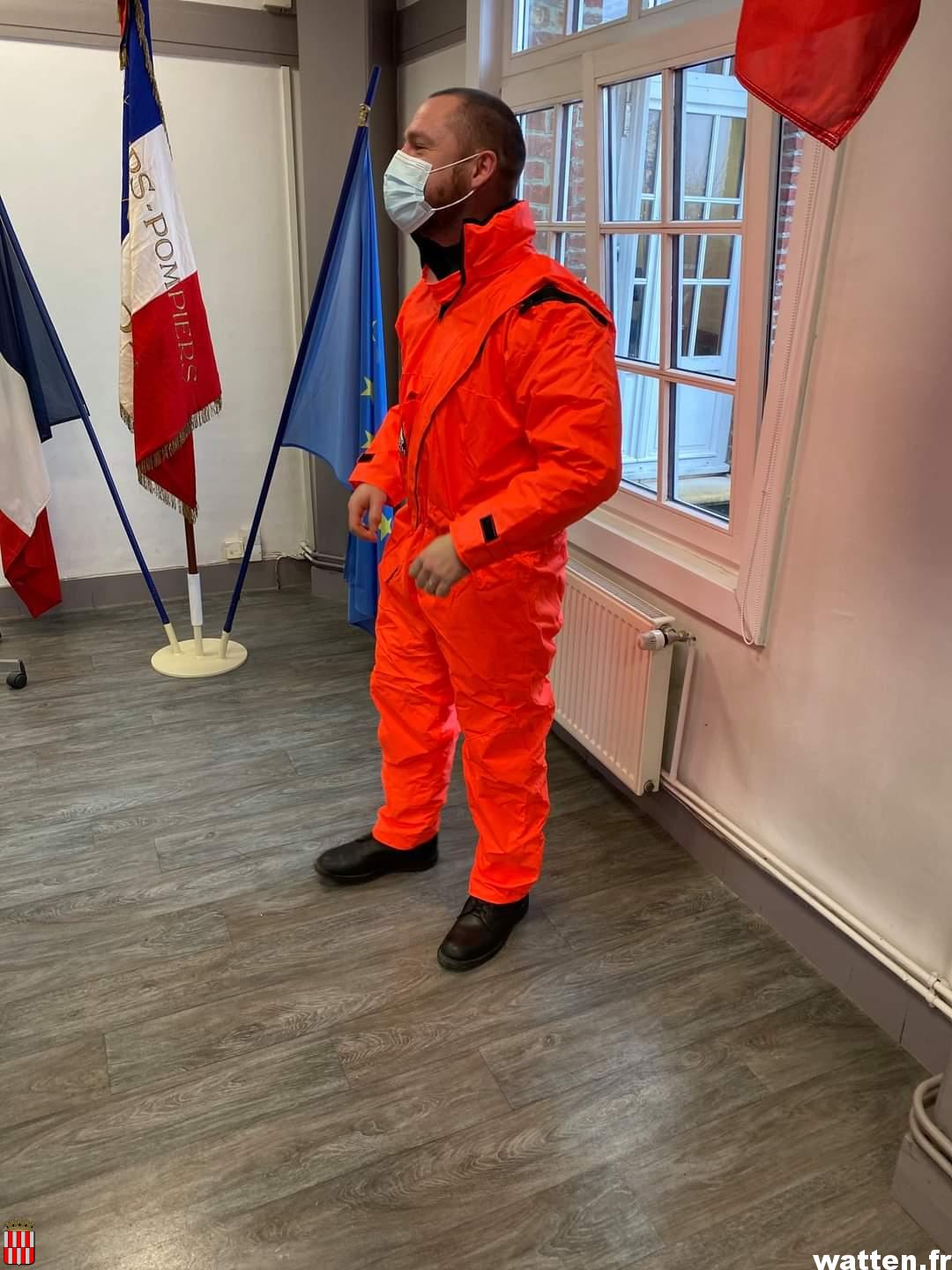Nouvel équipement pour les sapeurs-pompiers de Watten lors des interventions le long des marais