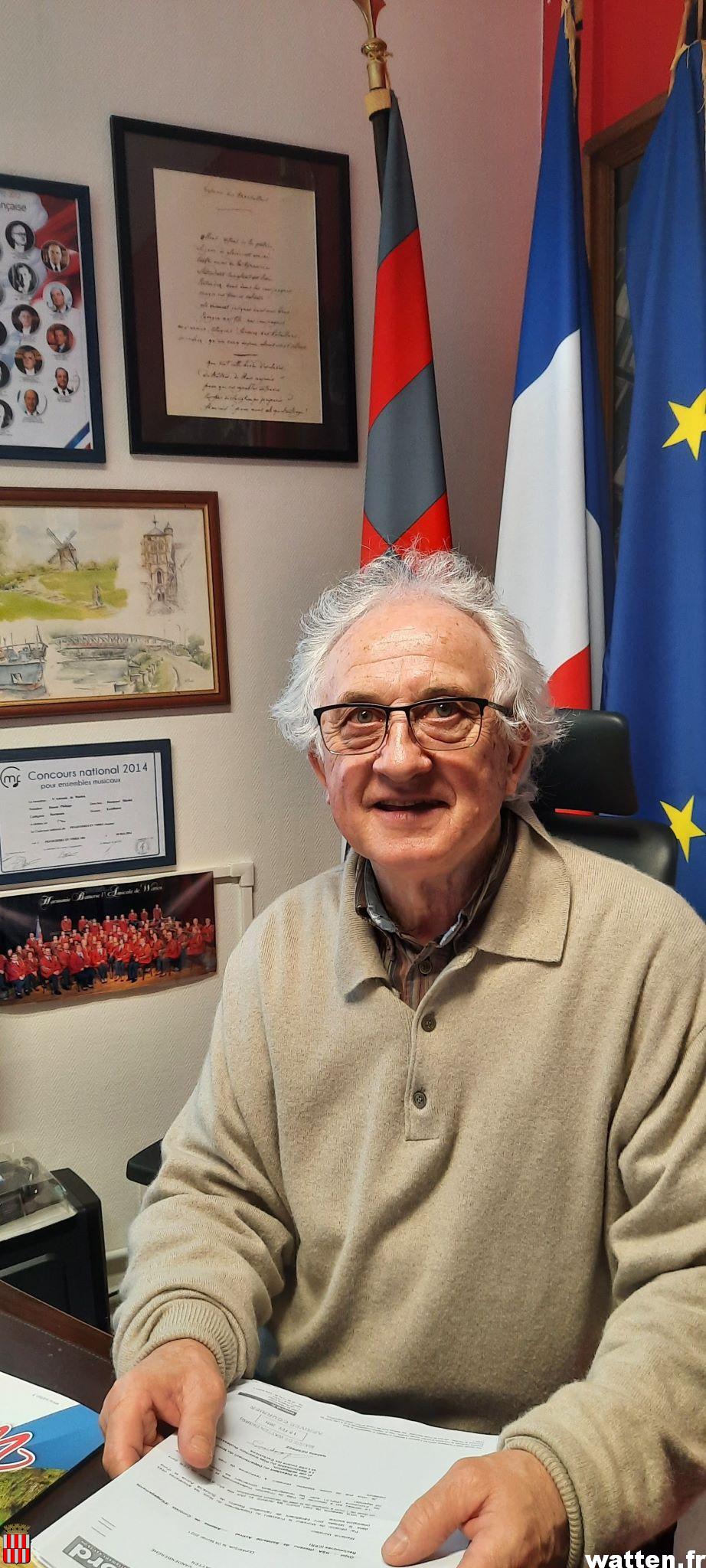 Les palmes académiques pour Daniel Deschodt