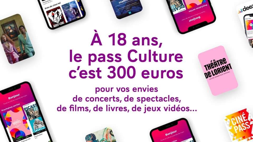 Le « Pass Culture » pour les jeunes de 18 ans