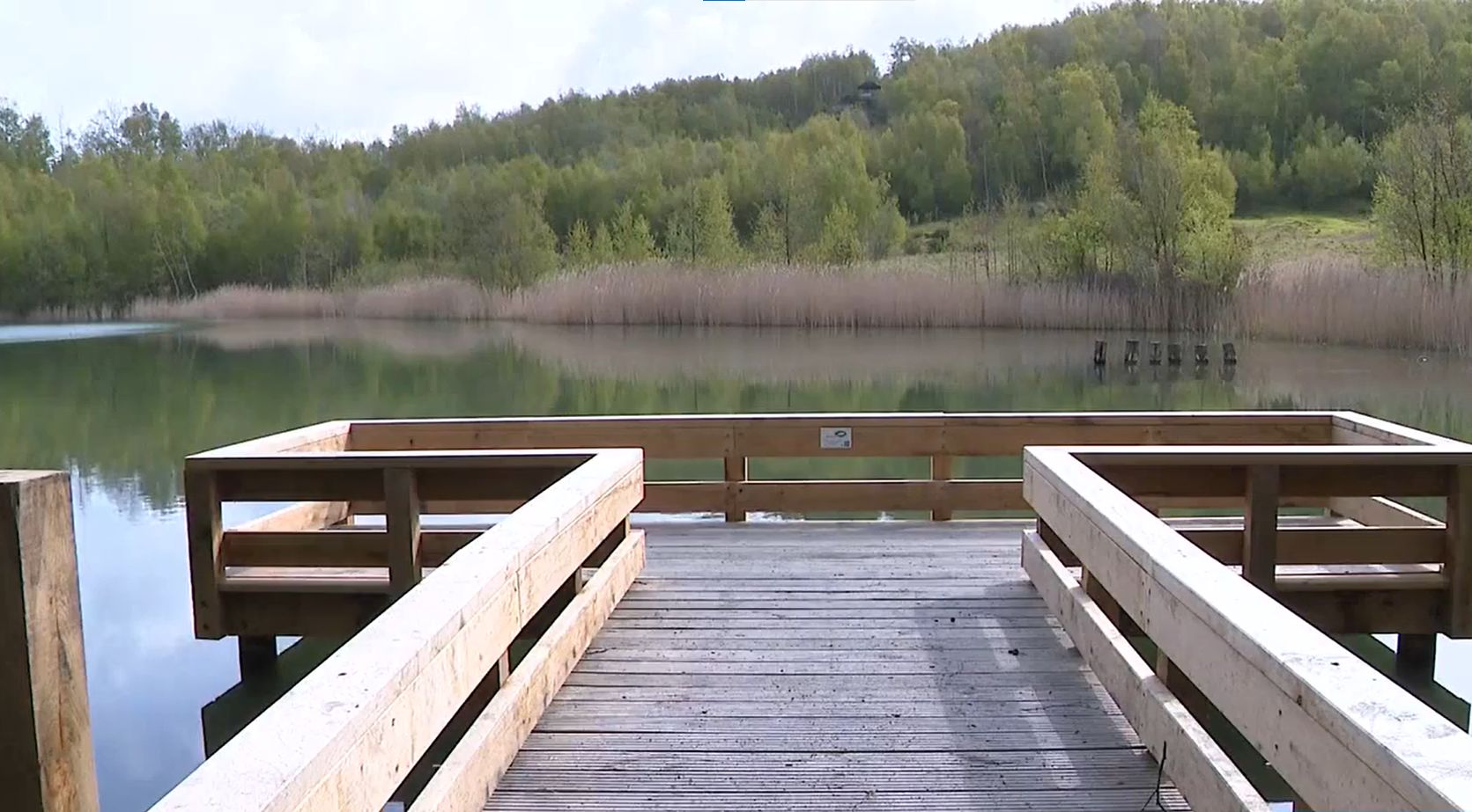 Paisible Lac Bleu (reportage de France 3 Littoral Hauts-de-France)