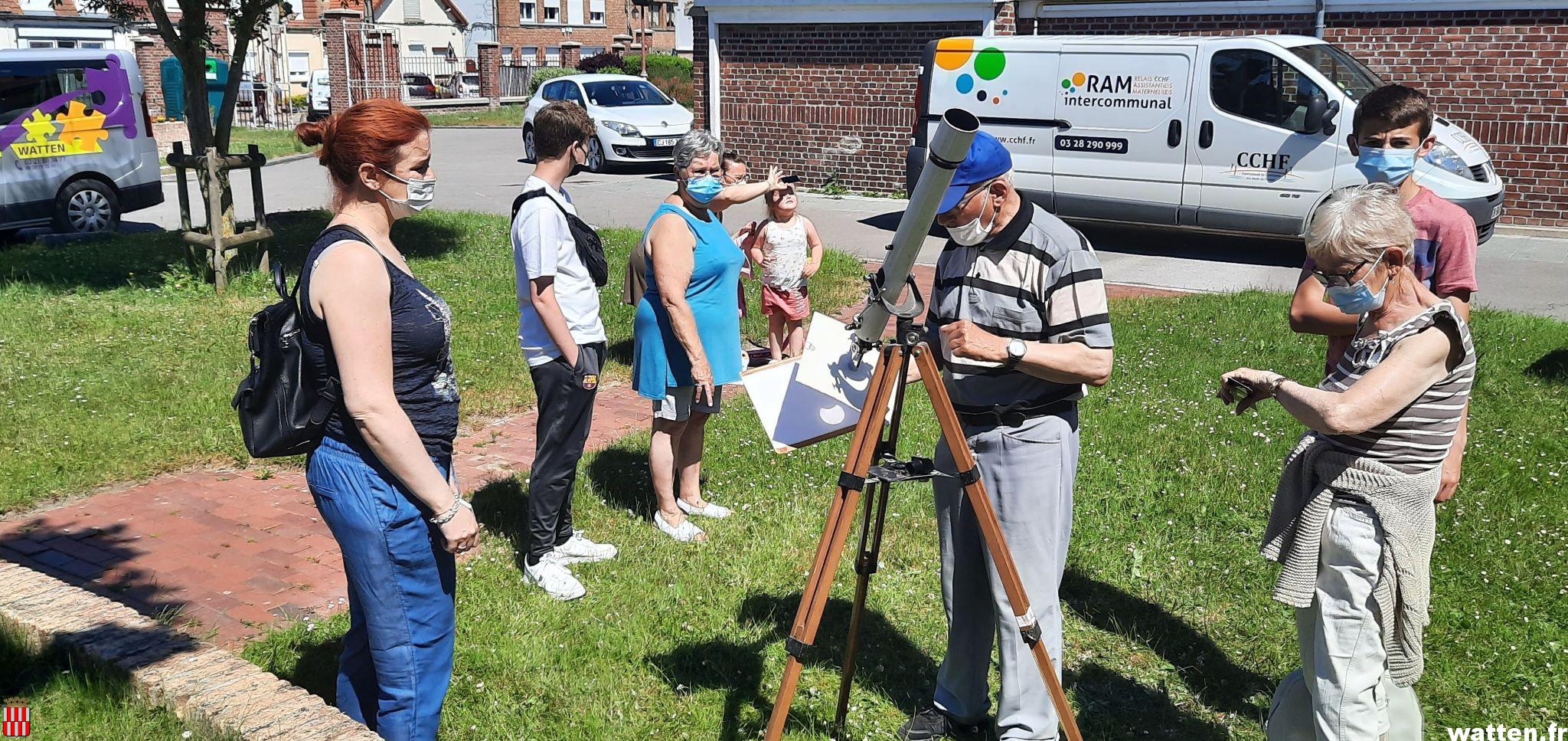 L'éclipse partielle du soleil du 10 juin 2021 observée à Watten 20210610_115922