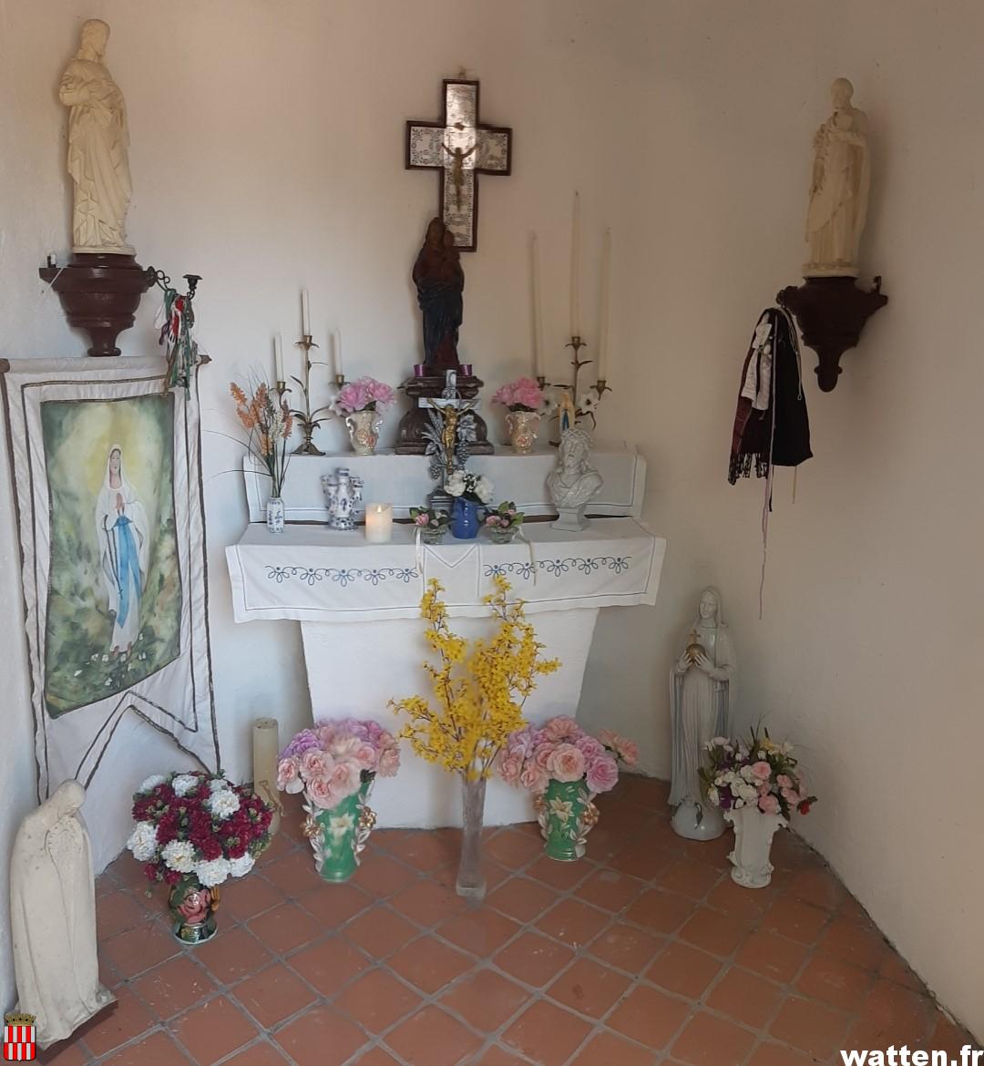 Chapelle rue du Bois intérieur mai 2021