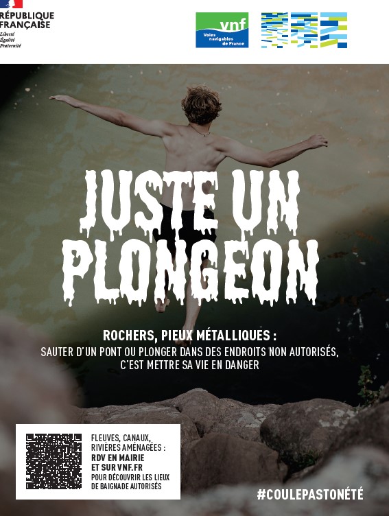 #CoulePasTonÉté juste pour un plongeon ou une baignade entre potes