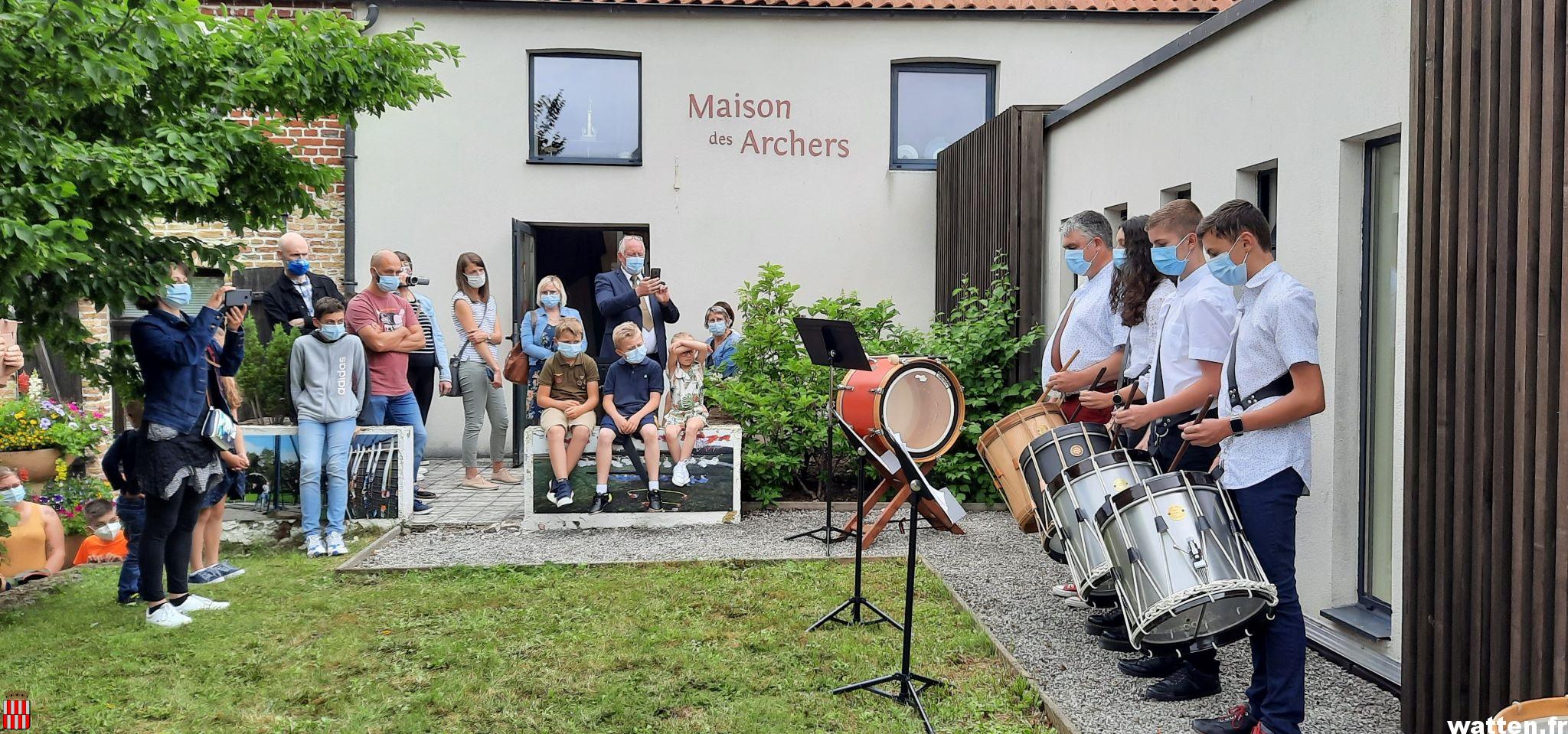 De la musique au musée des Archers de Watten