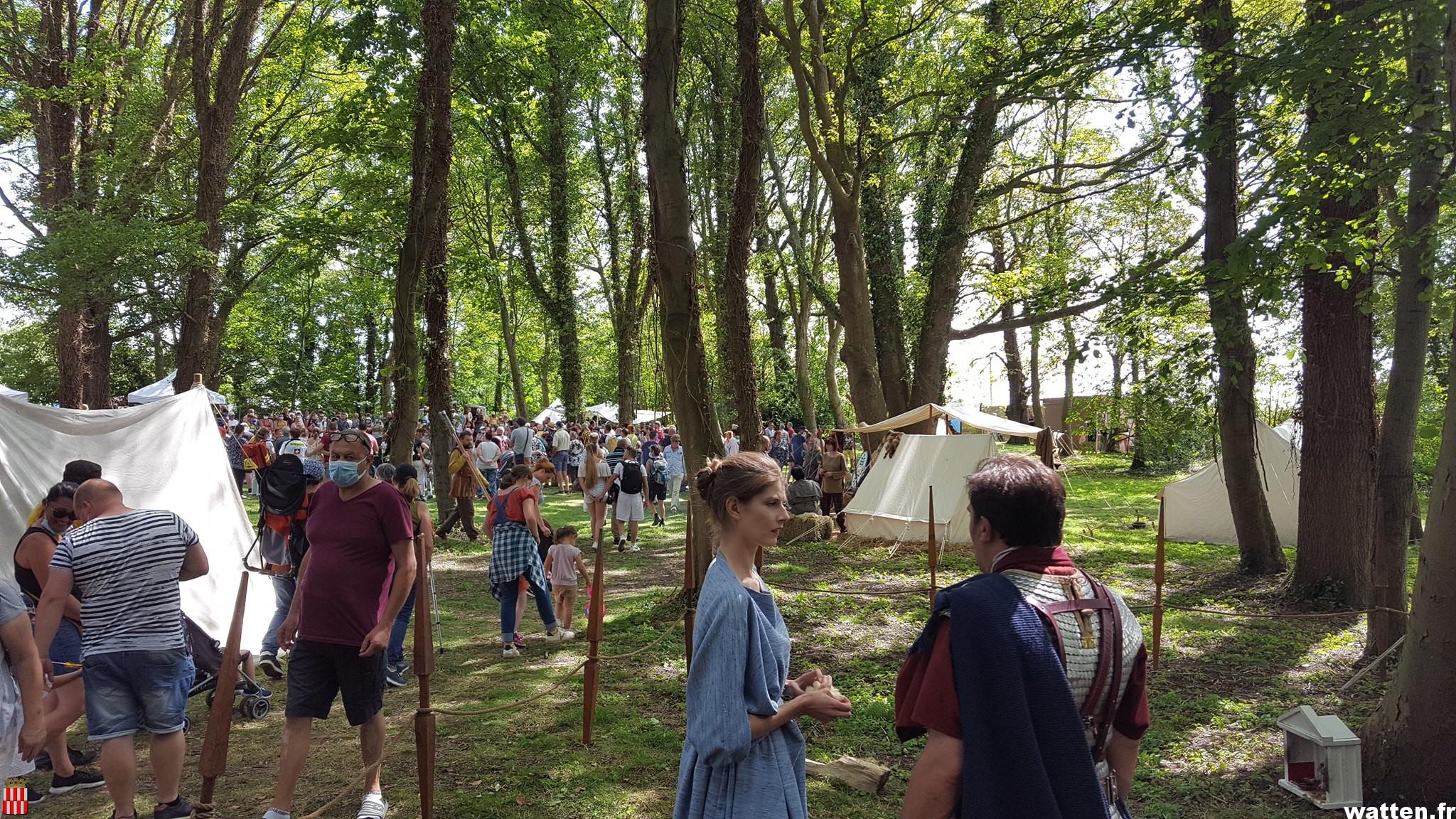 2500 visiteurs pour la fête romaine à l’abbaye de Watten (vidéo Delta TV)