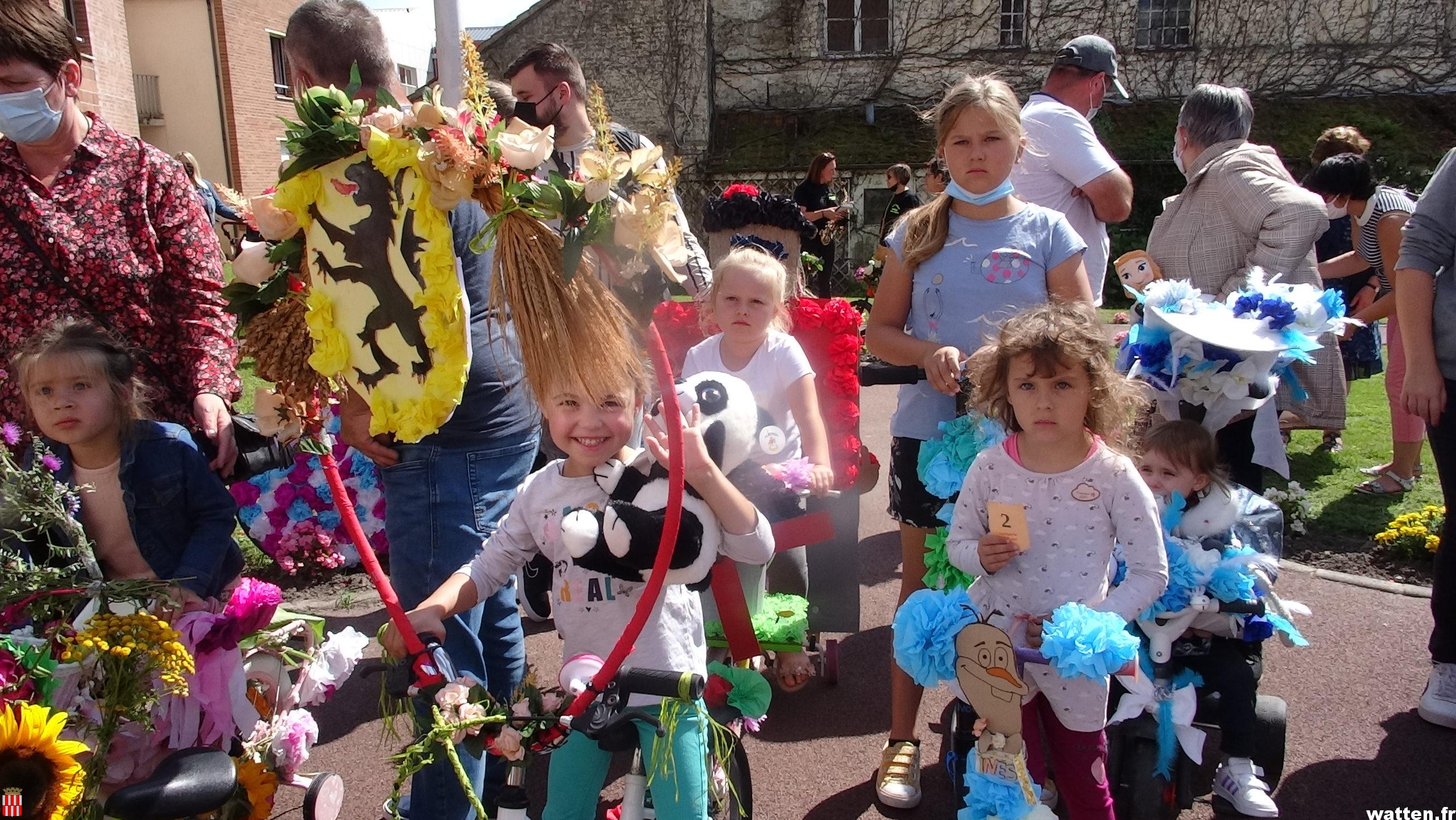 Des vélos fleuris pour la ducasse