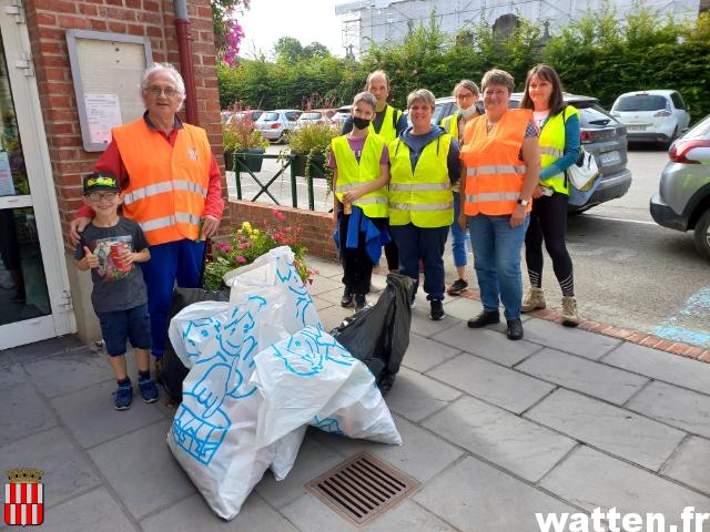 Retour sur Watten Propre du 12 septembre 2021 (World cleanup day)