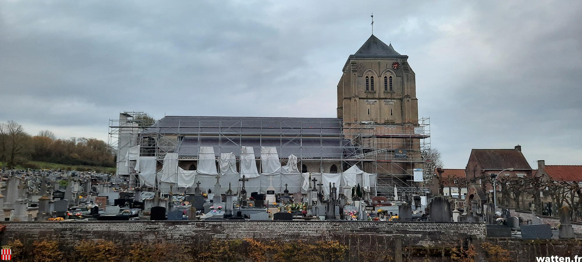Travaux de rénovation de la toiture de l’église