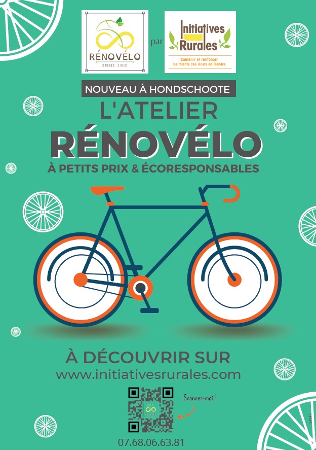 Vente de vélos par l’atelier « Rénovélo » d’Initiatives Rurales