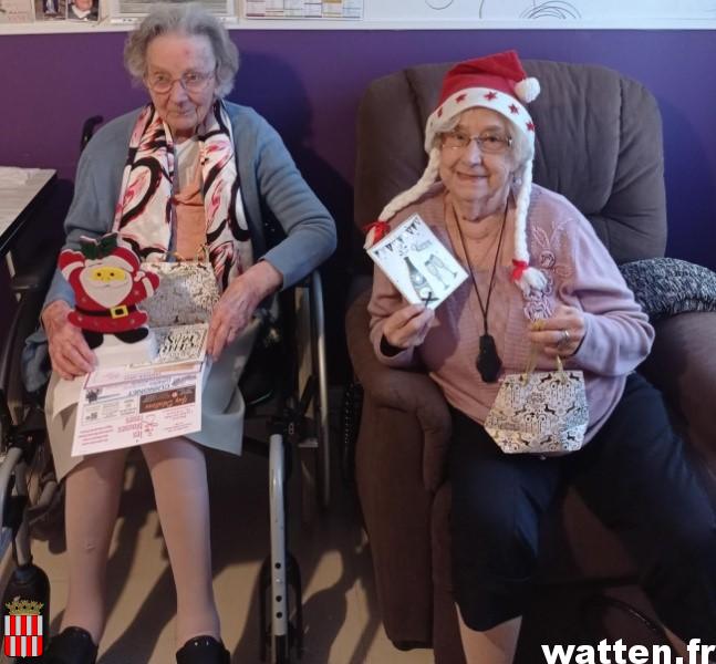 Action solidaire « Une carte de vœux et des chocolats pour Noël » du Centre socio-culturel