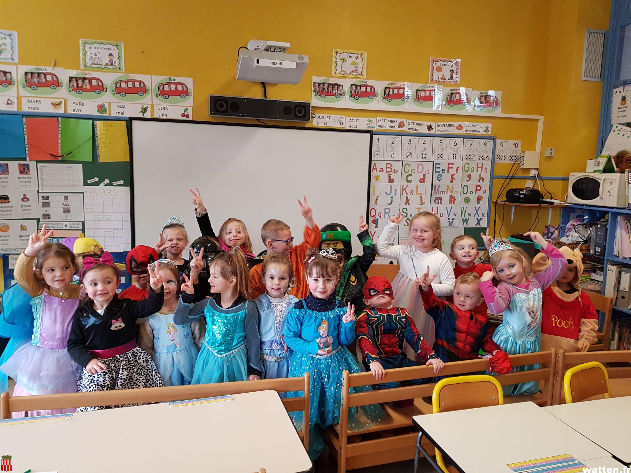 Carnaval à l’école Brachet ce mardi 1er mars 2022