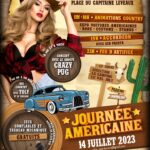 Journée américaine, concert, expo voitures et motos, guinguette, et feu d'artifices