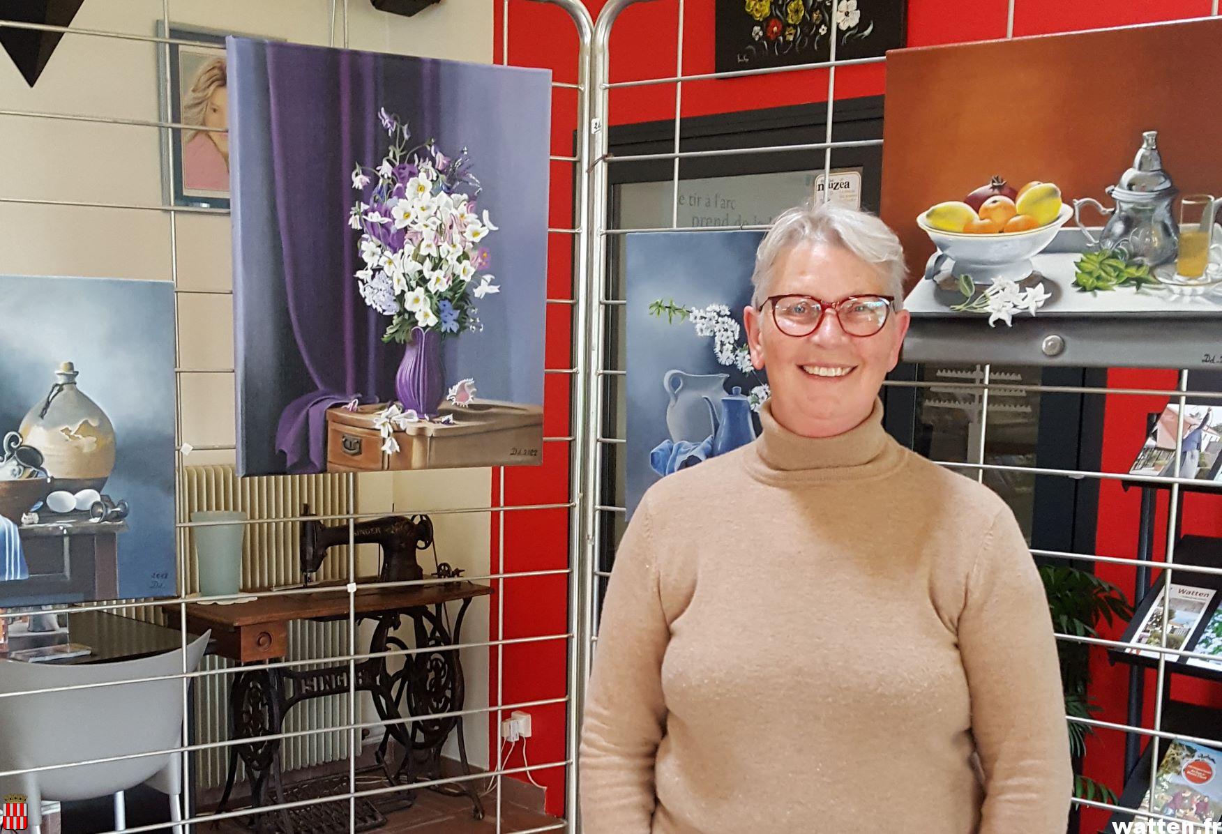 Retour aux sources pour Dominique Dubernard pour une exposition de peintures à Watten