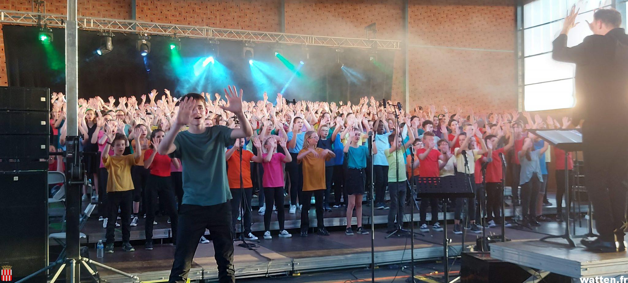 Six collèges à l’unisson pour «Fondamental», rencontre des Chorales des Collèges 2022