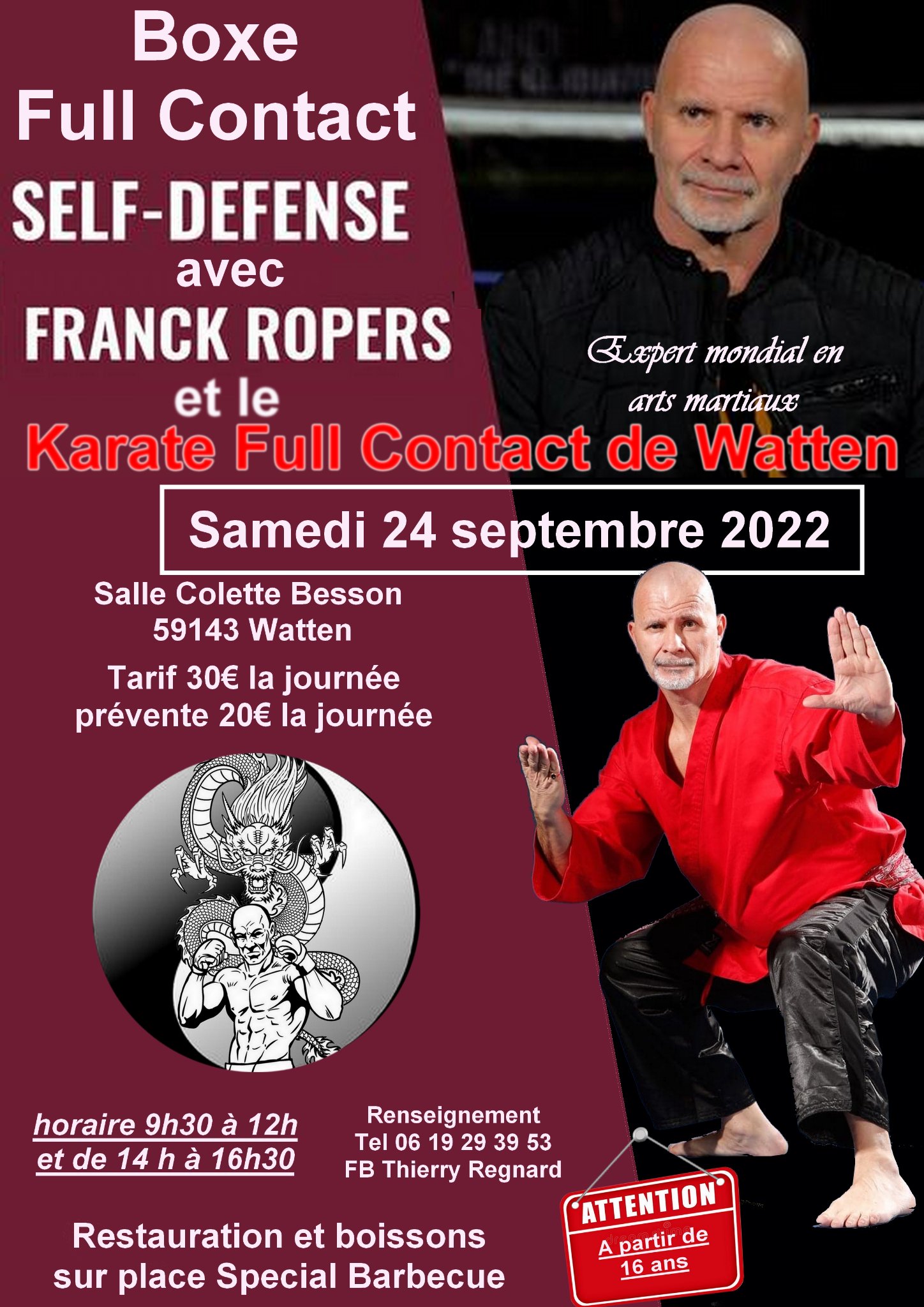 2022-09-24 self-defense avec Franck Ropers ASCW Karate Full Contact Watten