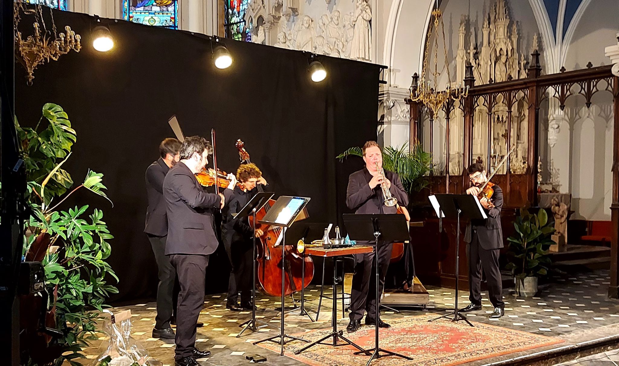 Concert final pour Musique en Eglise avec Romain Leleu à Watten
