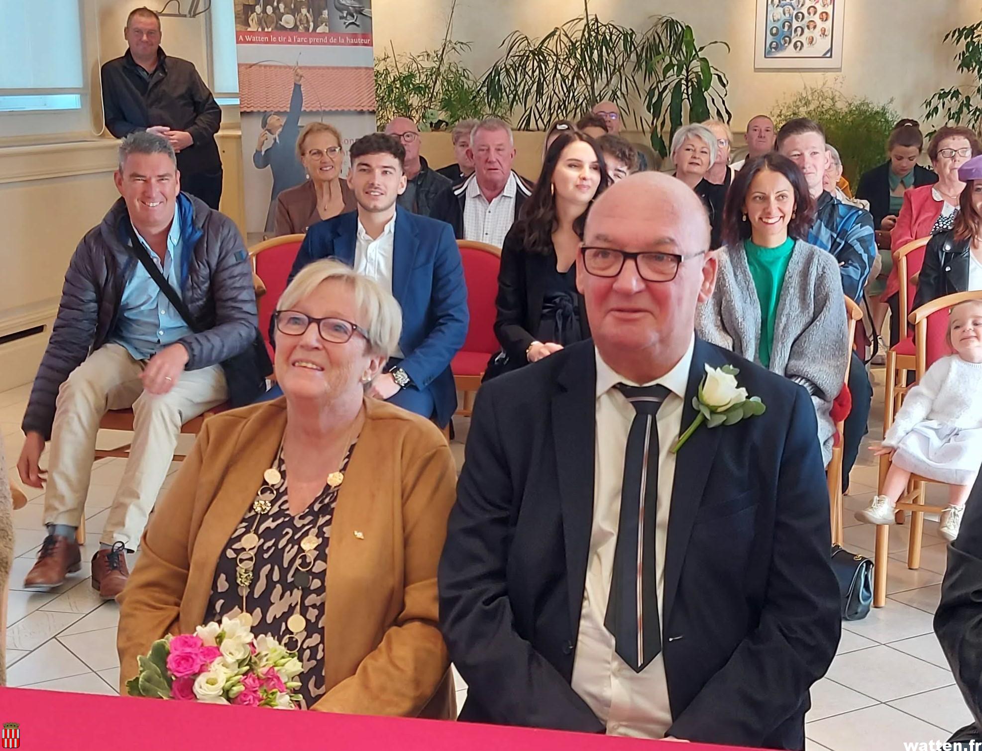 50 ans d’union pour Roger et Bernadette