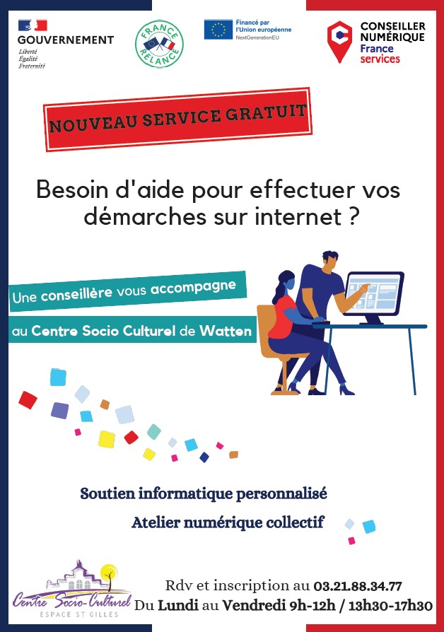 France Service Conseillère numérique Watten