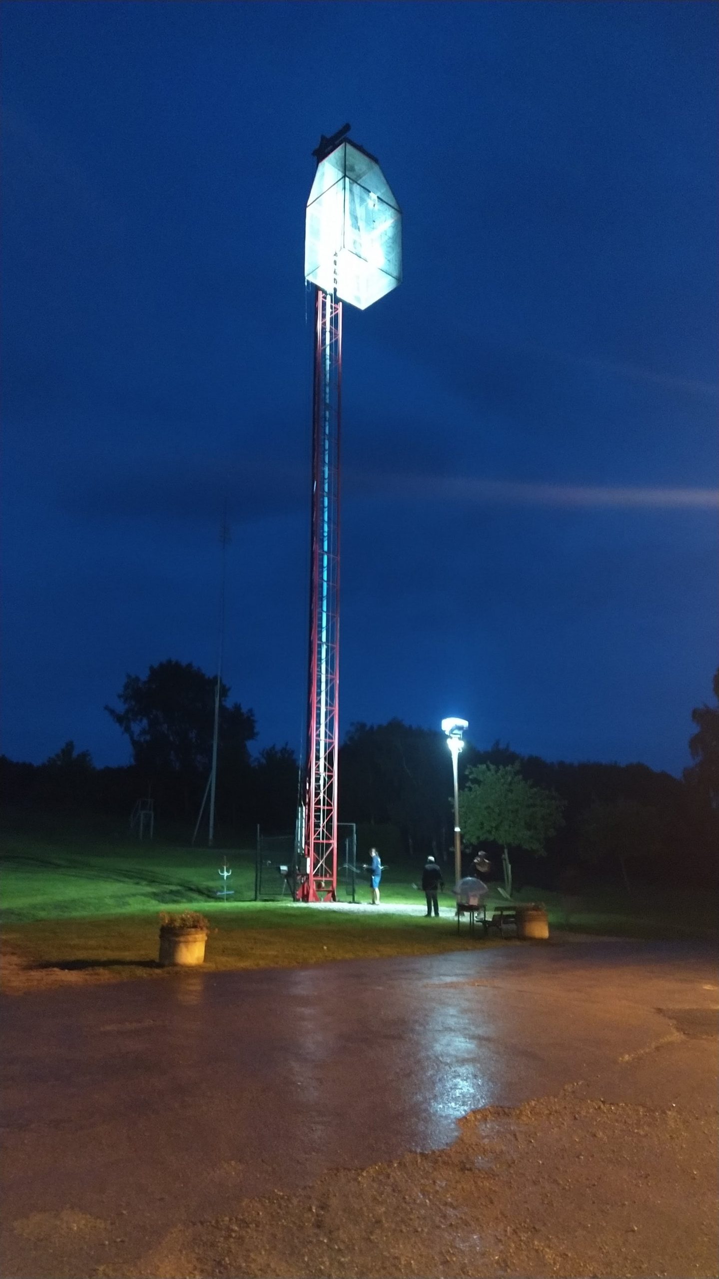 Tir à l’arc de nuit pour le Téléthon