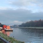 Les berges du canal consolidées (travaux VNF et Départements du Nord et du Pas-de-Calais)
